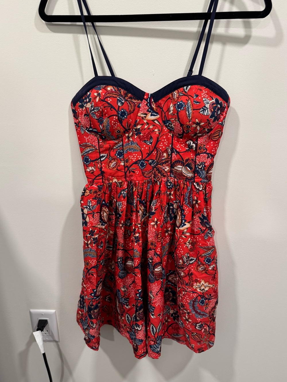Red Pattern Dress